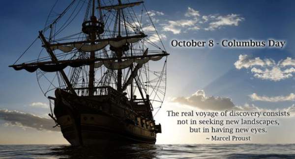Happy Columbus Day 2018 Quotes, Wishes, Messages, Greetings, Images, Pictures, HD Wallpapers, Photos, Pics