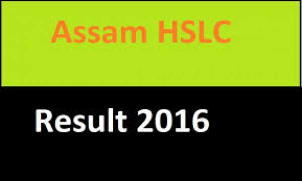 Assam HSLC Result 2016 SEBA Class 10th Results