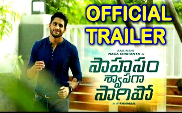 Saahasam Swaasaga Saagipo Movie Official Theatrical Trailer Out [Video]