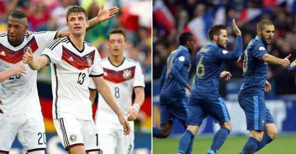 Germany vs France Live Score