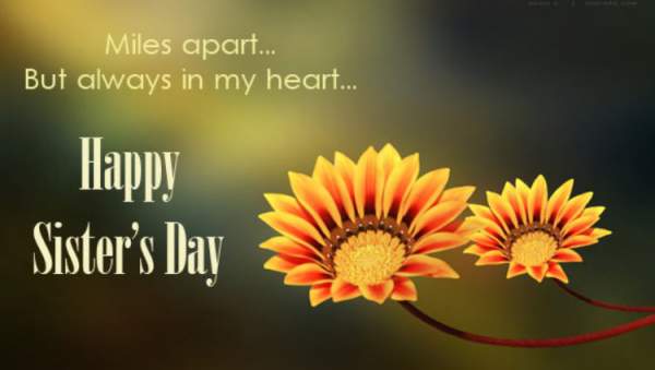 National Sisters Day Quotes, Wishes, Messages, Sayings, Greetings, WhatsApp Status, Images