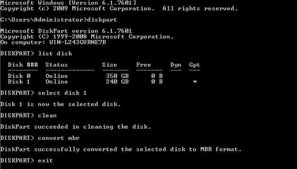 Windows Cannot Be Installed to This Disk
