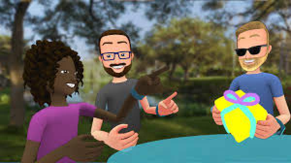 facebook spaces features, how to use facebook spaces, facebook spaces avatar, facebook spaces news