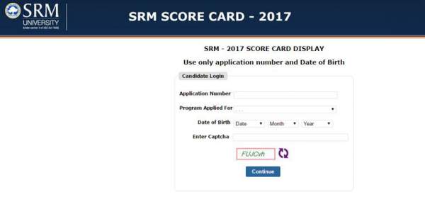 SRMJEEE 2017 Results Declared: Check Scorecard Online @ srmuniv.ac.in