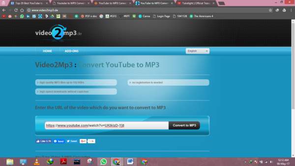 youtube to mp3 online converters
